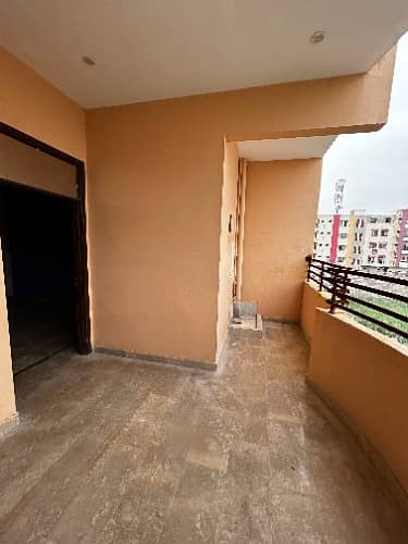 Brand New 1250 Sqft 3 Bed Lounge 2nd Floor Single Belt West Open Flat For Sale In Karachi University Emp. CHS 7