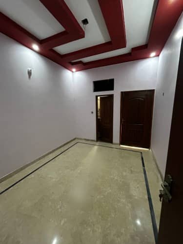 Brand New 1250 Sqft 3 Bed Lounge 2nd Floor Single Belt West Open Flat For Sale In Karachi University Emp. CHS 10