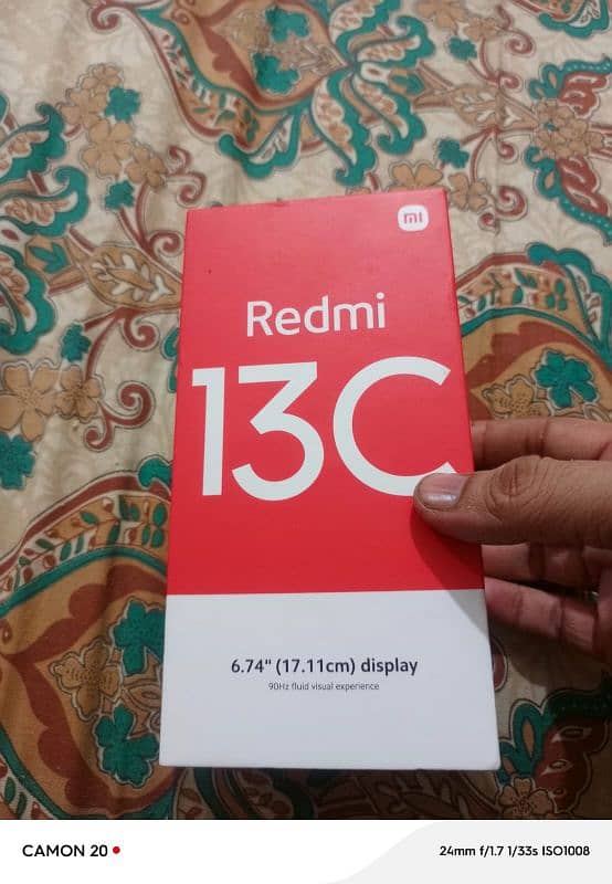 Redmi 13c 4 GB Rem 128 GB Rom 3