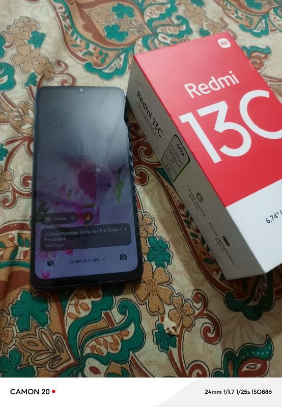 Redmi 13c 4 GB Rem 128 GB Rom 8