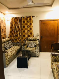 fully furnished 1 bedroom with attach bath