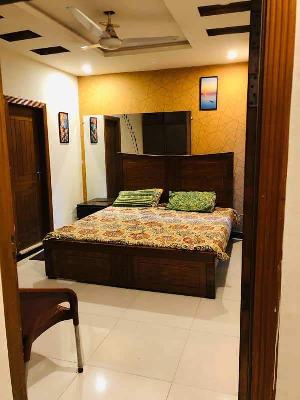 fully furnished 1 bedroom with attach bath 7