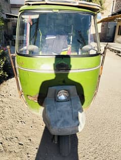 rogar auto cng rickshaw 2016 model green color