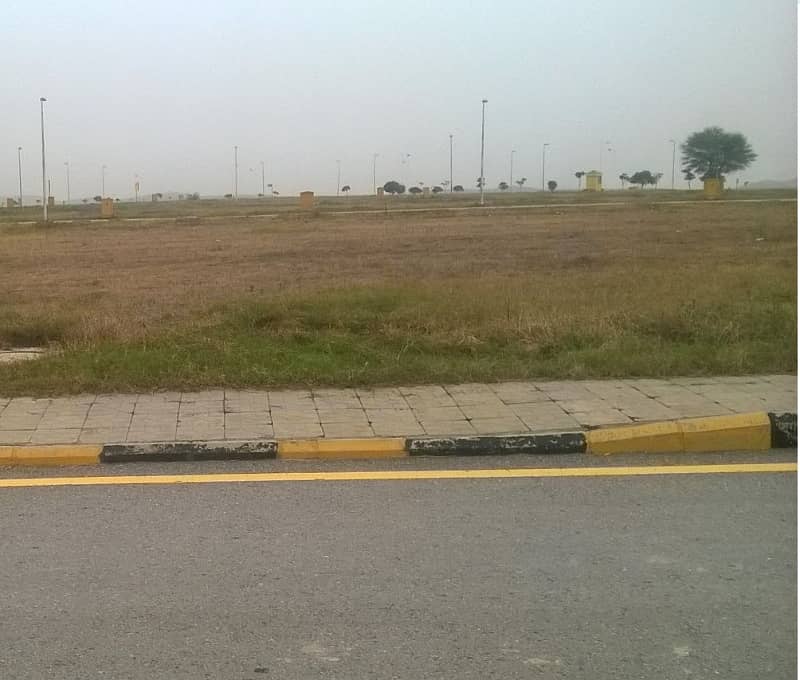 Plot Available For Sale In Abu Bakar Block With Extra Land And At Main Boulevard 4