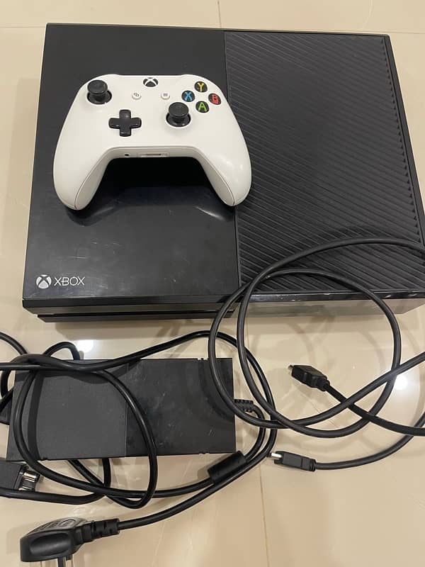 Xbox one with games 2