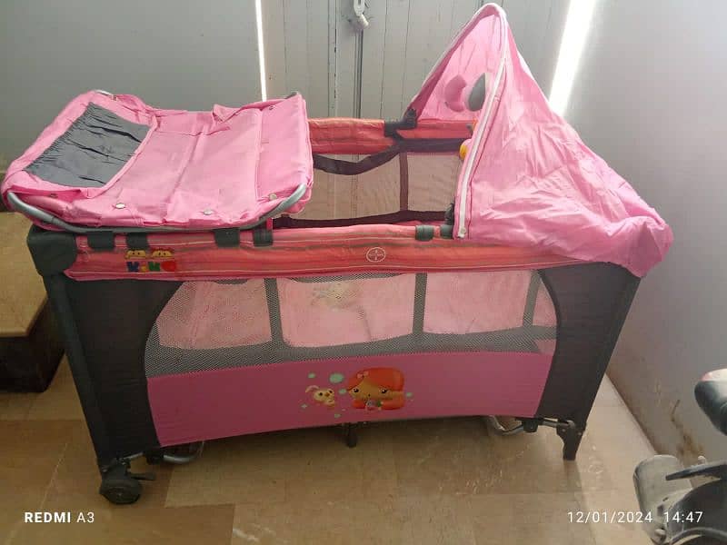 Kidilo Travel Cot 3