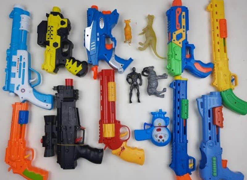 Kids Toy Guns Laser Light Toy Guns Water Toys Gun Toys Repair Glue Gun 5