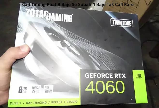 NEW! Zotac RTX 4060 twin edge 8gb 03144324073 0