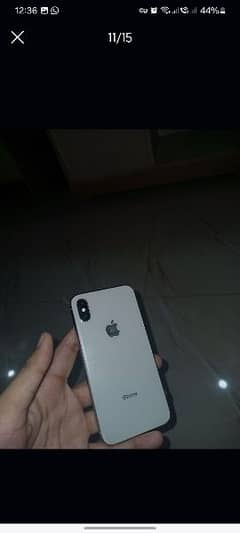 Iphone x 64 gb non pta white colour