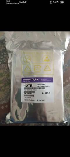 western digital 12 TB hard disce made in Thailand