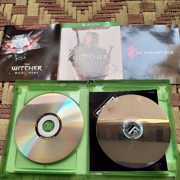 Witcher cd for Xbox one brand new cd 1