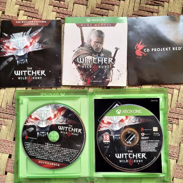 Witcher cd for Xbox one brand new cd 2