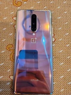 OnePlus 8 pta approved 8/128gb complete box 10by10 Condition