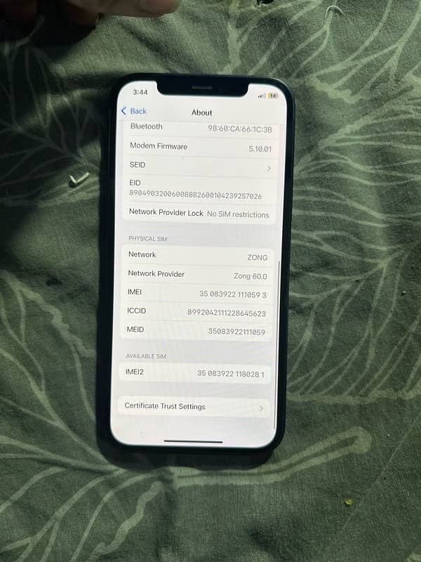 iPhone 12 non pta /factory unlock 5