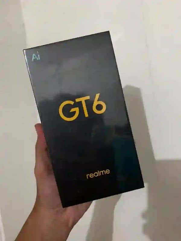 realme GT6=16 512 official PTA box pack 0