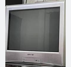 32binch Sony wega TV, dish and receiver set for sale