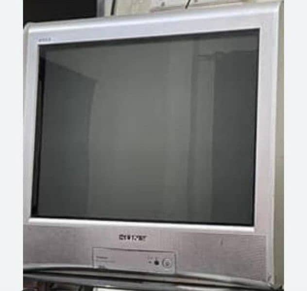 32binch Sony wega TV, dish and receiver set for sale 0