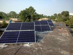 Solar panel installation