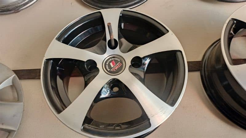 13 size alloy rims wheels 114pcd 5