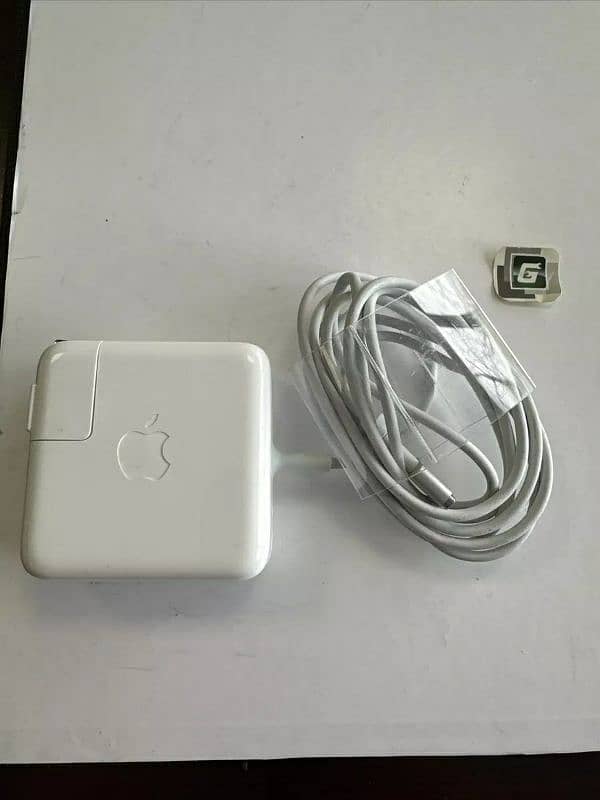 Apple Genuine OEM 45 Watt MagSafe 2 Power Charger White A1436 Used 0