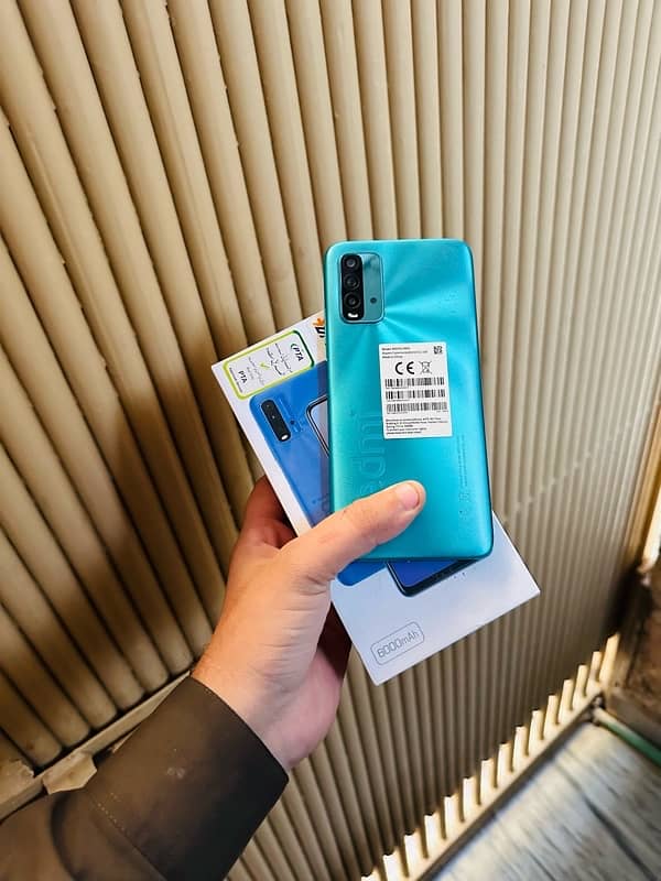 Redmi 9t 4gb 128gb with box 0