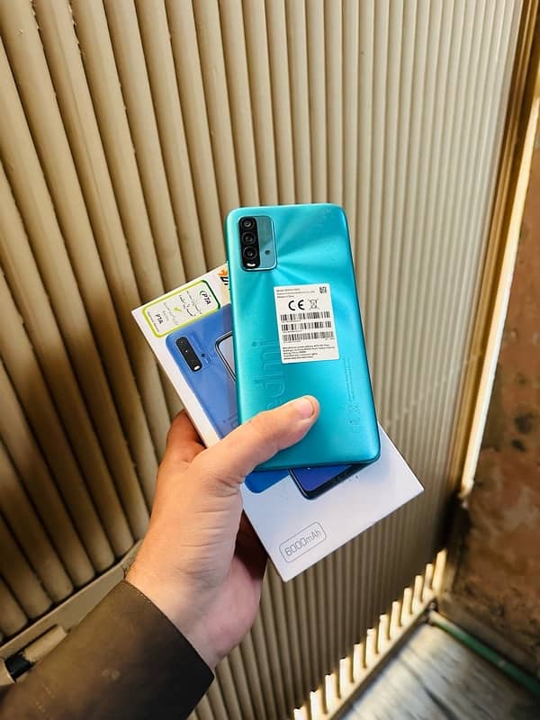 Redmi 9t 4gb 128gb with box 1