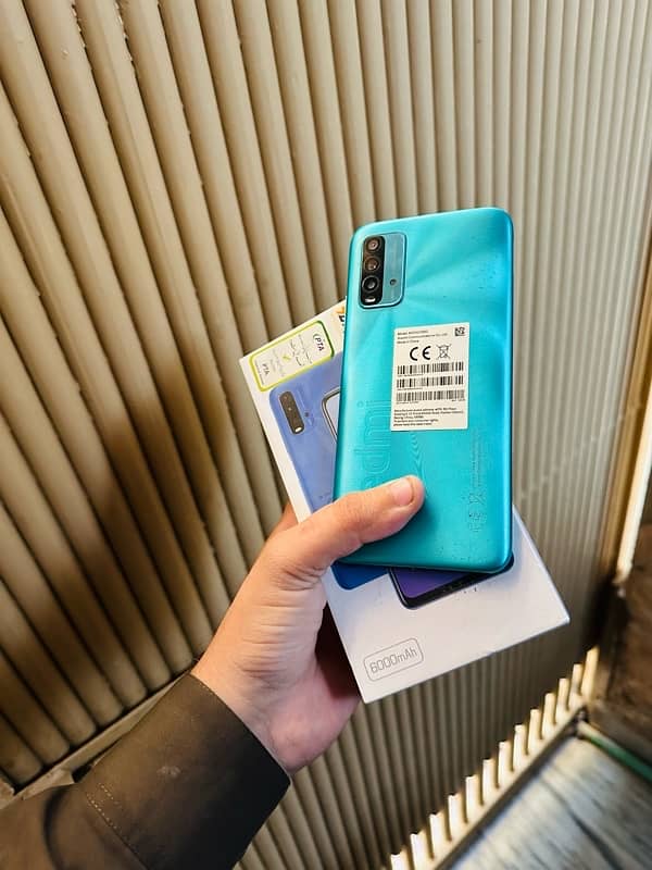 Redmi 9t 4gb 128gb with box 2