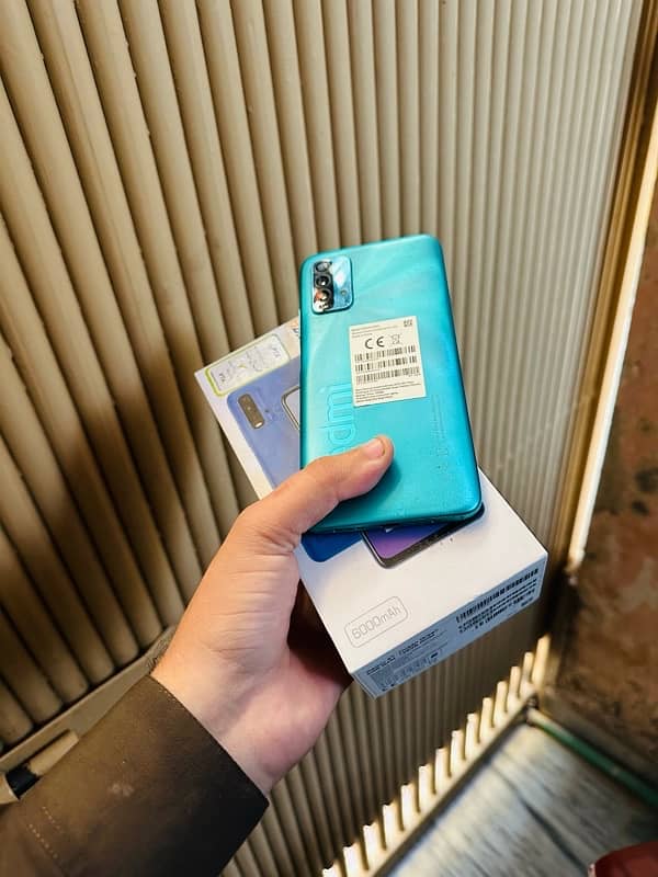 Redmi 9t 4gb 128gb with box 3