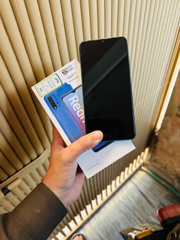 Redmi 9t 4gb 128gb with box 6