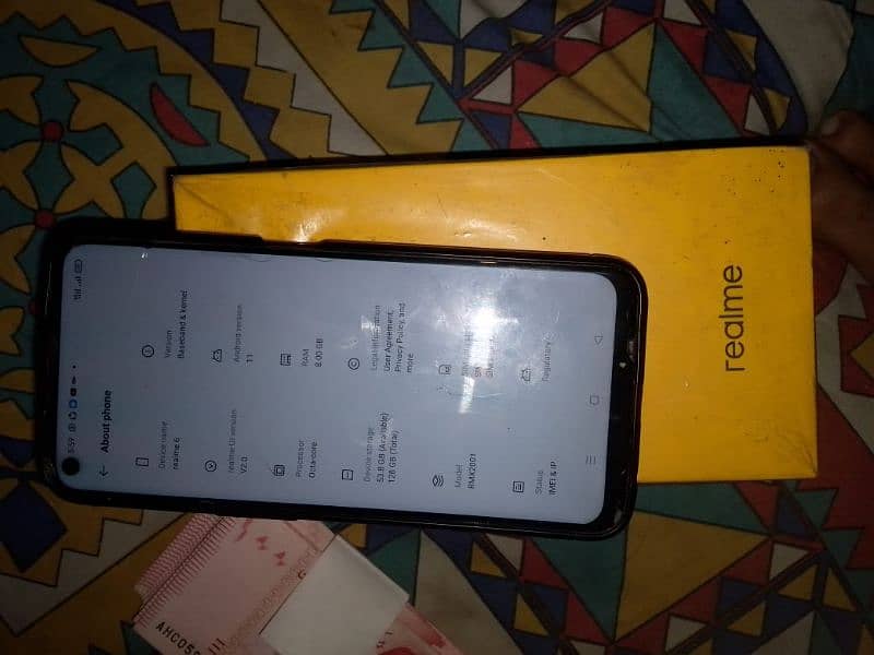 realme Ram & memory 8/128 good condition 1