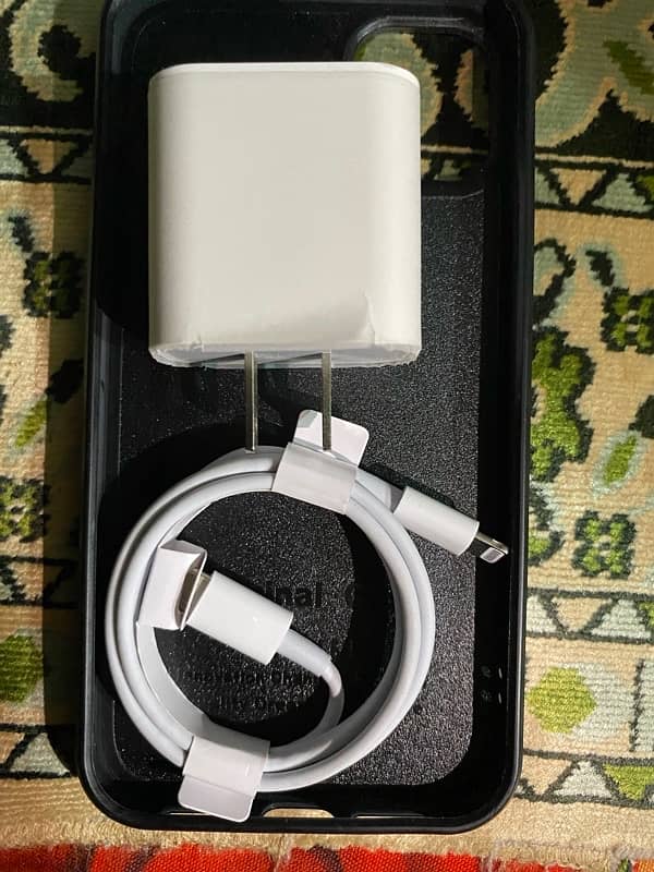 iPhone original 20W charger with cable new (never use 2