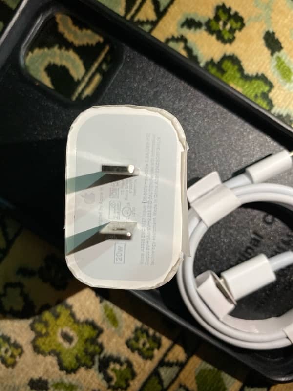 iPhone original 20W charger with cable new (never use 3