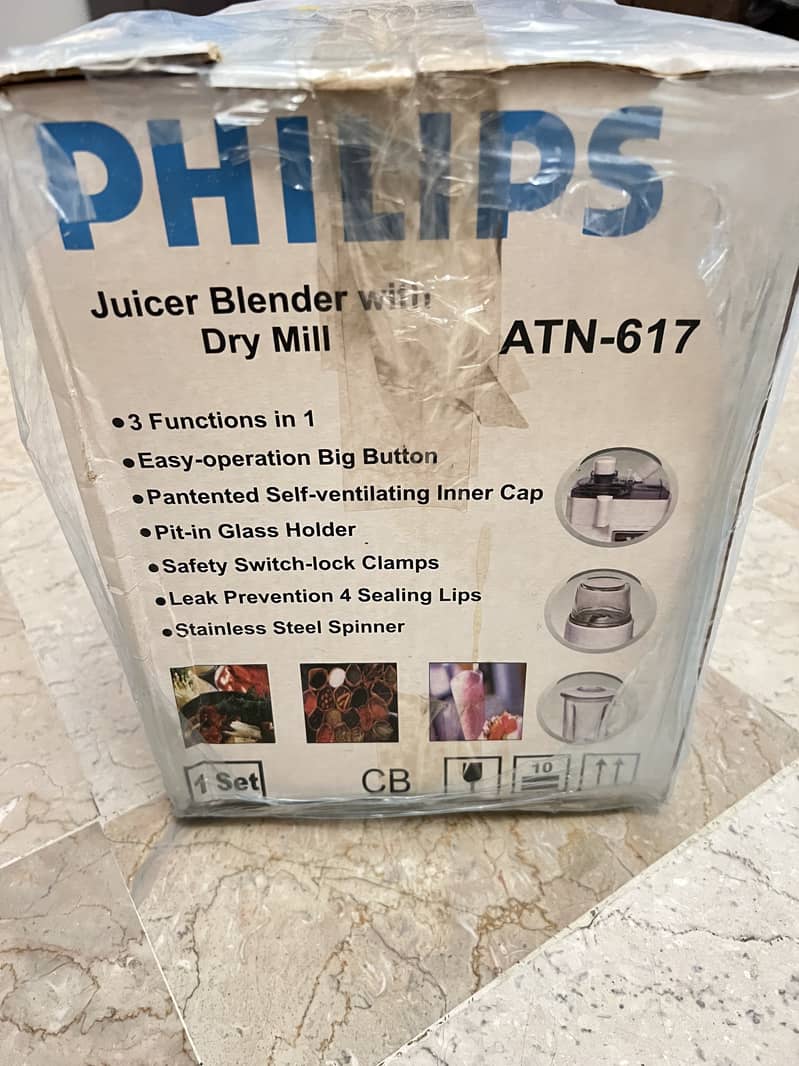 Phillips juicer grinder and blender 1