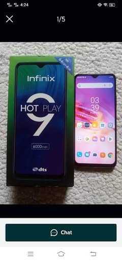 Infinix Hot 9 Play With Box & Charger Contact 0313_2524499