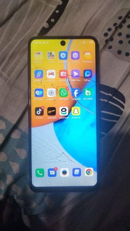 tecno spark 8pro dual SIM with box nd charger 4+1  ram 64gb memory 0