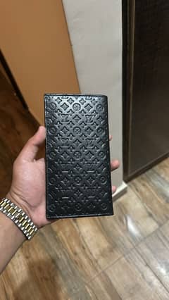 LV Premium Leather Long Wallet  LV Luxe Leather | LV Genuine Leather