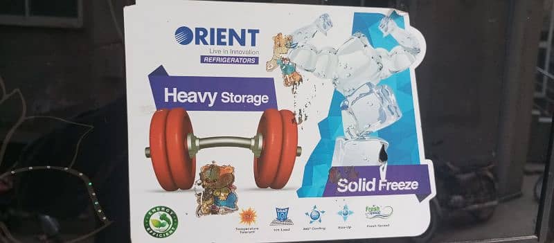 Orient fridge medium size for sale urgent 1