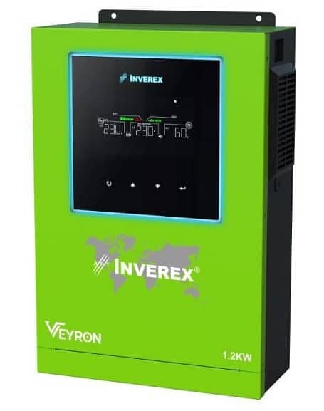 A very little used Inverex Veron 1.2 solar hybrid inverter 0