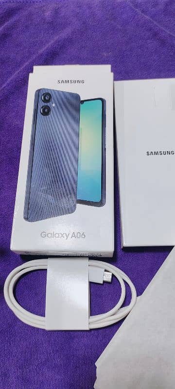 Samsung A06 4/128 just box open 2