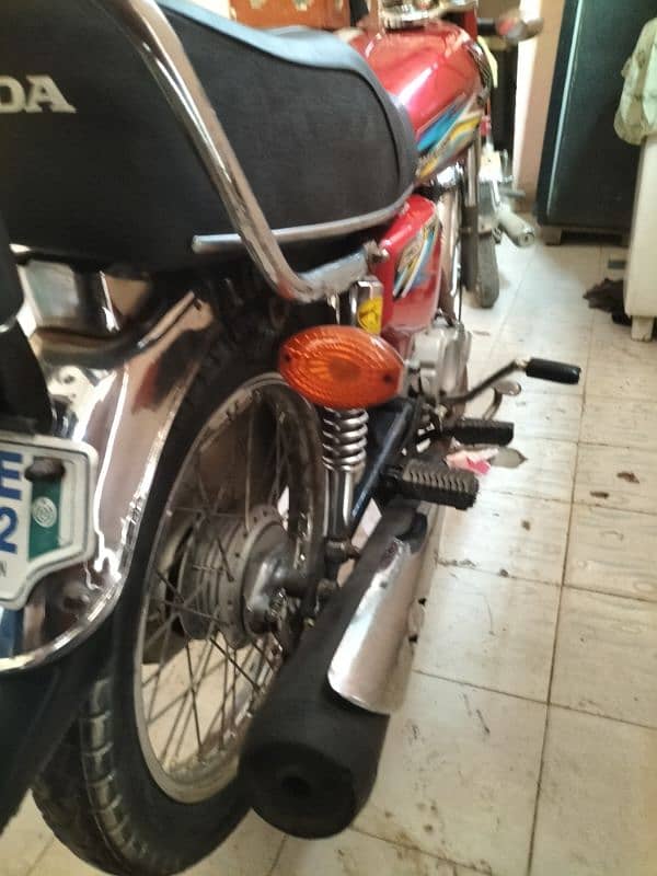 Honda CG 125 2018 Karachi number 6