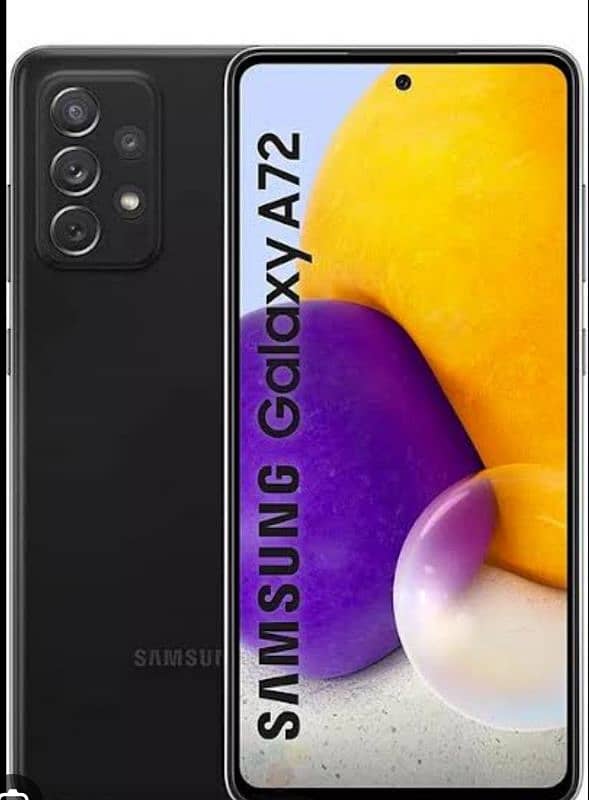 Samsung A72 Black 0