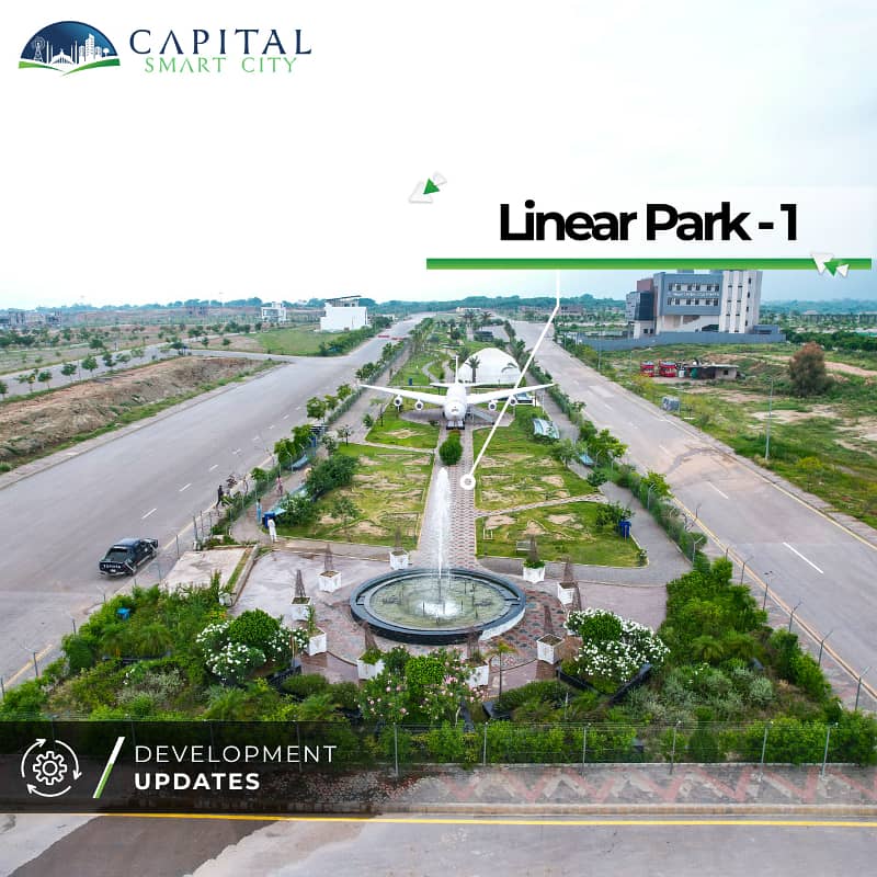 5 Marla possession plot available for sale in capital Smart City 2