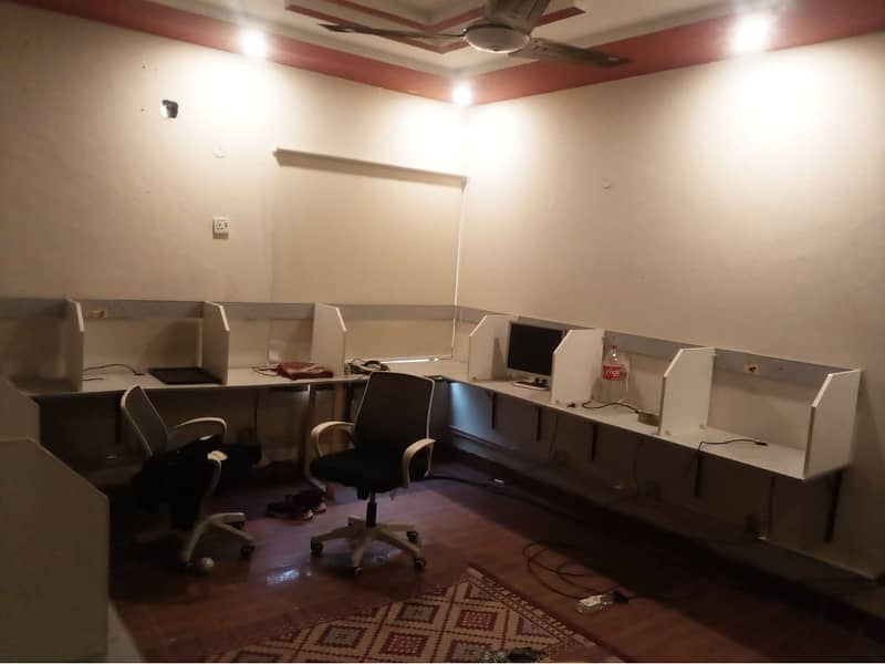 Area 1 Kanal Double Storey Building For Corporate Office Reasonable Rent Gulberg 3 Lahore 2