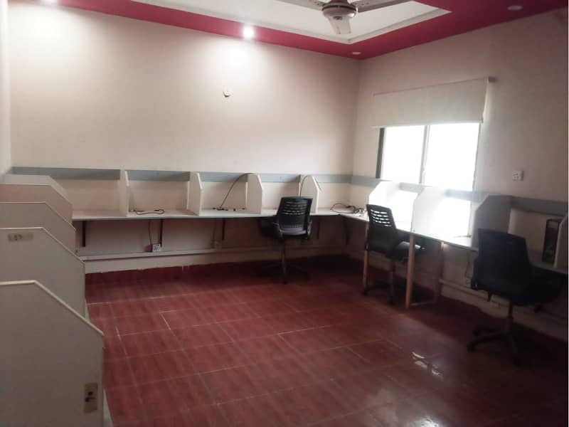 Area 1 Kanal Double Storey Building For Corporate Office Reasonable Rent Gulberg 3 Lahore 3