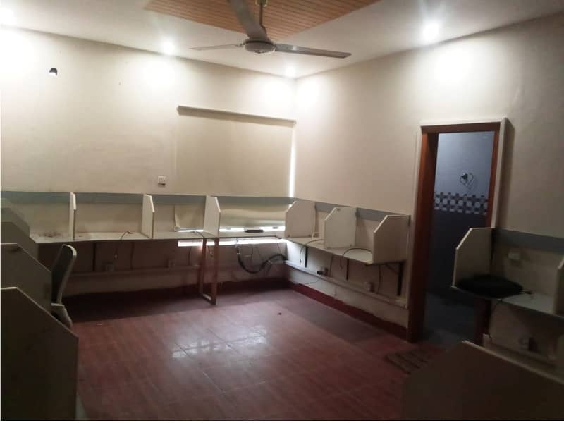 Area 1 Kanal Double Storey Building For Corporate Office Reasonable Rent Gulberg 3 Lahore 8