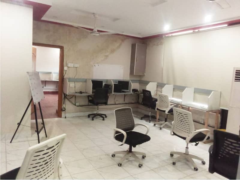 Area 1 Kanal Double Storey Building For Corporate Office Reasonable Rent Gulberg 3 Lahore 0