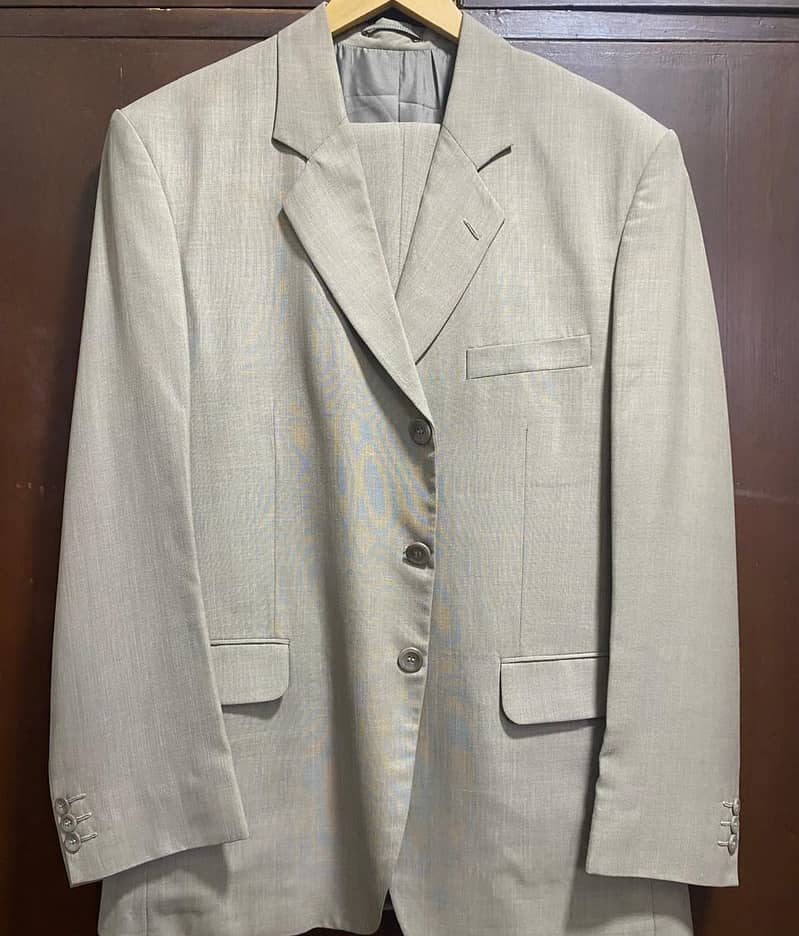 Bonanza Men's Suit (Size 40) - Beige Elegance 1