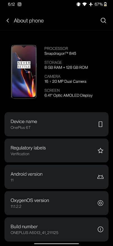 OnePlus 6t lifetime approved dual sim WhatsApp number 03182949604 1