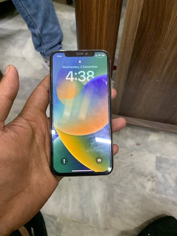 I phone X 64GB PTA Approved 0