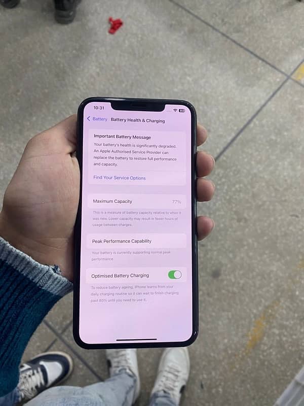 iPhone XS Max 64 GB non pta condition 10 by 10 2